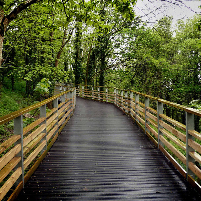 Plastic Decking | Brown