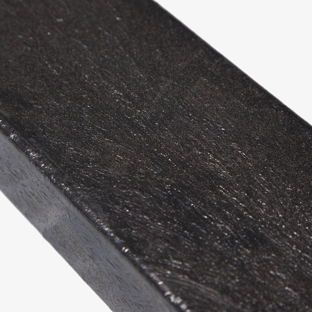 Manticore Lumber black recycled plastic bench